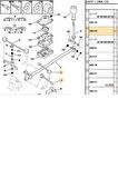 Vites Çubuğu 306 Partner Xsara Berlingo (2454E9-BRS2454E9)