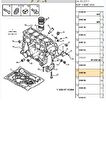 Motor Blok Tapa Contası 1,4HDI 1,6HDI DW4 DW6  (015708)