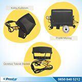 Kayıtlı Servis Okul Taşıtları 4 lü Kamera 7 inç Monitör Full Set 128 GB SD Kart Desteği + 1 Dome Kam