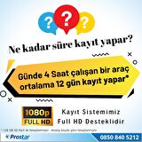 Kayıtlı Okul ve Servis araçları 4 lü Kamera 7 inç Monitör Full Set + 128 GB SD Kart Dahil