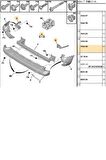 Arka Tampon Braketi (7416H9)