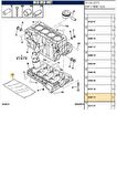 Takım Contası 106 Saxo 1,5D (023697599-0197X0)