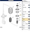 Amortisör Üst Tabla 307 308 3008 5008 Partner Tepee Rcz Berlingo (503151)