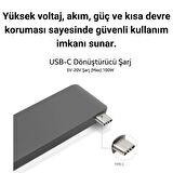Coofbe 5in1 100W  Type-C Dönüştürücü Çevirici Hub Type-C Usb Tf Sd Kart Dosya Aktarımı Type C To Usb