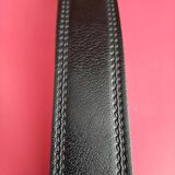 Erkek 4 Cm. Siyah Hakiki Deri (Vejetal Dana Derisi) 120 Cm. Gvn-0052