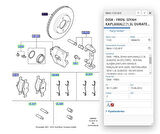 Fren Dısk On Havalı (258Mm) Fıesta  ( BSC0986479R64 - 98AX1125B1F - TAMT1125FCS )