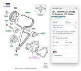 Eksantrık Kıt Fıesta 1.4 Tdcı 02  ( INA530023910 - 2S6Q8A615AB )