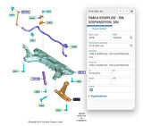 Salıncak Ön Sol B-Max 12 Courier B460 14> (AYD11100 - AY113042AA - EY163051AA )