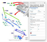 Ön Cam Silecek Takım Courier Tourneo Transit 13  ( SILSB2815B  - ET76S17528 AA )