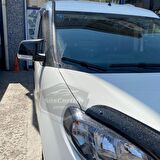 Fiat Doblo D3 D4 2009-2022 Uyumlu Batman Yarasa Ayna Kapağı Piano Black ABS Plastik