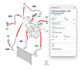Radyatör Üst Hortumu Focus Zetec 98>04 ( FSE11626028 - 98AB8B274AJ )
