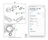 Sis Farı Sağ C.Max Focus 03 ( FSE 11-439-005 - 3M51 15K201 AB )