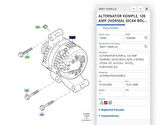 Alternator Komple C.Max Focus 1.6 Tdcı 04 (Den Dan930 - 3M5T 10300 Pd )