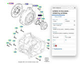 Debriyaj Rulmanı C.Max Focus 1.6 Benzinli 04 ( SCH 3182654211 - FTE ZA2802.4.6 - 7G91 7A564 AC - 3M51 7A564 AF )