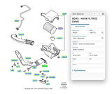 Hava Filtre Hortum Ucu (Uzun) Focus Cmax 04  (  FSE 11-214-003 - 7M51 9E635 AD )