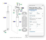 Arka Amortisör Üst Tabla Focus C.Max 04 ( YTTY9618 - 3M5118A116AB )