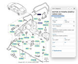 Silecek Su Motoru Focus Mondeo 04 ( FSE11436006 - 1S7117K624FE )
