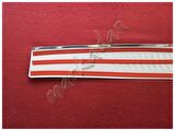DB Chrome VW T4 Caravelle Arka Tampon Üstü Nikelaj 1995-2003 P.Çelik
