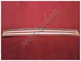 DB Chrome VW T4 Caravelle Arka Tampon Üstü Nikelaj 1995-2003 P.Çelik
