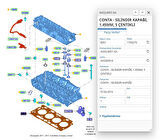 Silindir Kapak Conta 5 Diş  Courier  (AV2Q6051EA-POJ0209HN )