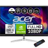 Acer C27-1751 Intel Core I5-1240P 16GB 1tb SSD MX550-2GB Gddr6 Dokunmatik IPS Full Hd Windows 11 Home 27" All In One Bilgisayar DQBJAEM005H02 + Weblegelsinflashbellek