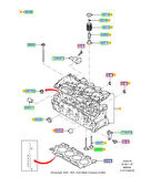 Subap Gaydı Std 8V  1.5 1.6 D  Courier Fiesta 206  C2 C3  ( GAYGT1901901 - 2S6Q6510AA )