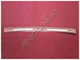 DB Chrome VW T5 Transporter Arka Tampon Üstü Nikelaj 2003-2014 P.Çelik