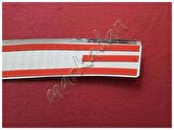 DB Chrome VW T5 Transporter Arka Tampon Üstü Nikelaj 2003-2014 P.Çelik