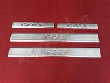 DB Chrome VW Golf 5 Krom Kapı Eşiği 2004-2009 4 Parça P.Çelik