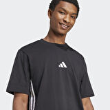 adidas M 3S SJ T Siyah Erkek Sporcu Tişört JD1906