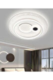 A039 PLAFONYER LED AVİZE 3 Renk Işık Modlu (Beyaz / Sarı / Gün Işığı)