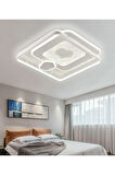 A019-K PLAFONYER LED AVİZE 3 Renk Işık Modlu (Beyaz / Sarı / Gün Işığı)