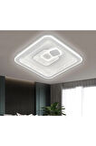 A752 PLAFONYER LED AVİZE 3 Renk Işık Modlu (Beyaz / Sarı / Gün Işığı)