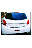 Peugeot 208 Uyumlu  Krom Bagaj Çıtası 2012 Üzeri P.çelik