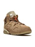 Nike Air Jordan Retro 4 Cactus Jack x Travis scott Erkek Spor ayakkabı
