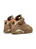 Nike Air Jordan Retro 4 Cactus Jack x Travis scott Erkek Spor ayakkabı