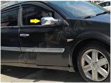 DB Chrome Renault Megane 2 Krom Ayna Kapağı 2004-2010 2 Parça Abs Krom