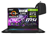 Msı Katana A17 Aı Amd Ryzen 9-8945HS 96GB Ddr5 2tb SSD 8GB/RTX4070 WINDOWS11HOME 17.3" 144 Hz Fhd IPS Taşınabilir Bilgisayar B8VG-862XTRW39+WEBLEGELSINÇANTA