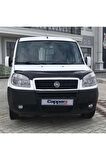 Fiat Doblo Ön Kaput Koruma Rüzgarlığı 3mm Akrilik (ABS) Parlak Siyah Deflektör 2006-2010