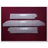 DB Chrome Mercedes Viano Krom Kapı Eşiği 2004-2014 3 Parça P.Çelik