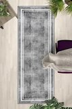 Sera Byz Modern Dijital Baskı Yıkanabilir Kaymaz Yolluk Halı