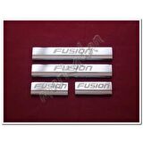 DB Chrome Ford Fusion Krom Kapı Eşiği 2002-2012 4 Parça P.Çelik