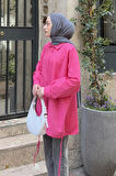 Oversize Gömlek Pembe