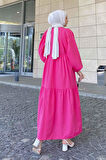 Yazlık Elica Elbise Pembe