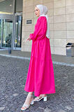 Yazlık Elica Elbise Pembe