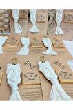 Özel Tasarım Kartlı Nikah Şekeri Söz Nişan Dügün Hediyelik (25 ADET)