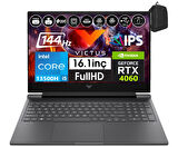 Hp Victus Laptop 16-R0075NT Intel Core I5-13500H 32GB Ddr5 4tb SSD 8GB/RTX4060 Freedos 16.1" 144Hz Fhd Taşınabilir Bilgisayar 8V899EA08+WEBLEGELSINÇANTA