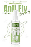 Anti-Fly Sinek, Sivrisinek, Kene ve Haşere Kovucu, Vücut Koruyucu, Bitkisel Sinek Savar Sprey 100ml