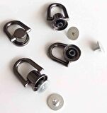 Vidalı Askı Örgü Çanta İçin No2