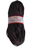 Polyester Rulo Makrome Koyu Kahve 5mm